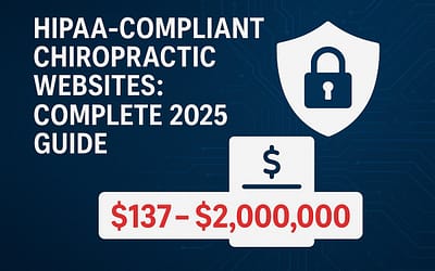 HIPAA-Compliant Chiropractic Websites: Complete 2025 Guide